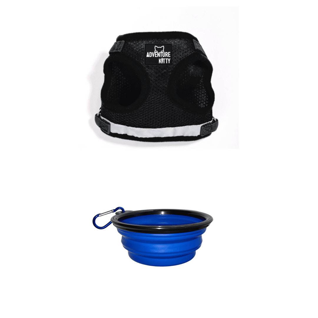 HARNESS AND BOWL BUNDLE