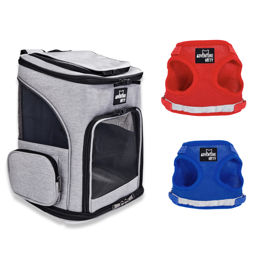 KITTEN CAT BACKPACK BUNDLE