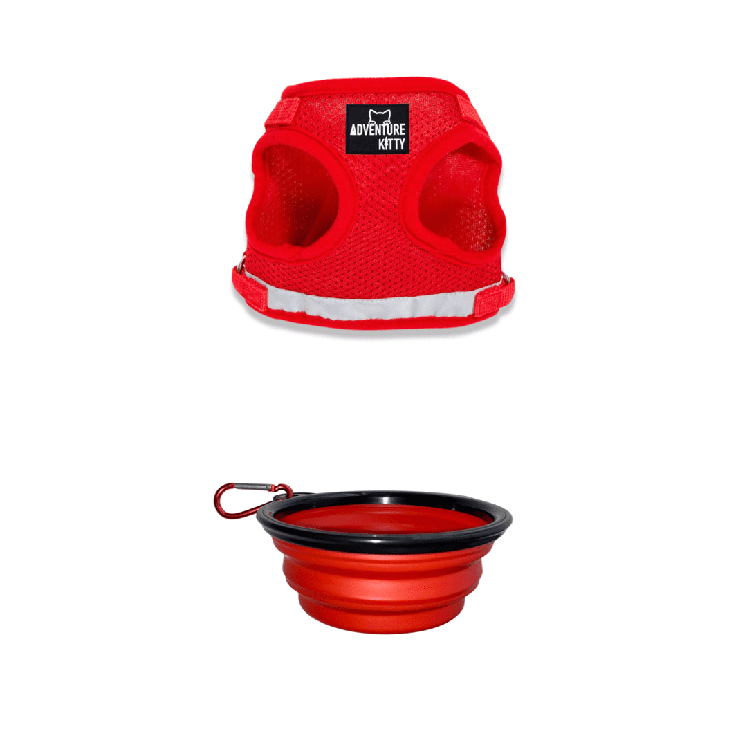 HARNESS AND BOWL BUNDLE