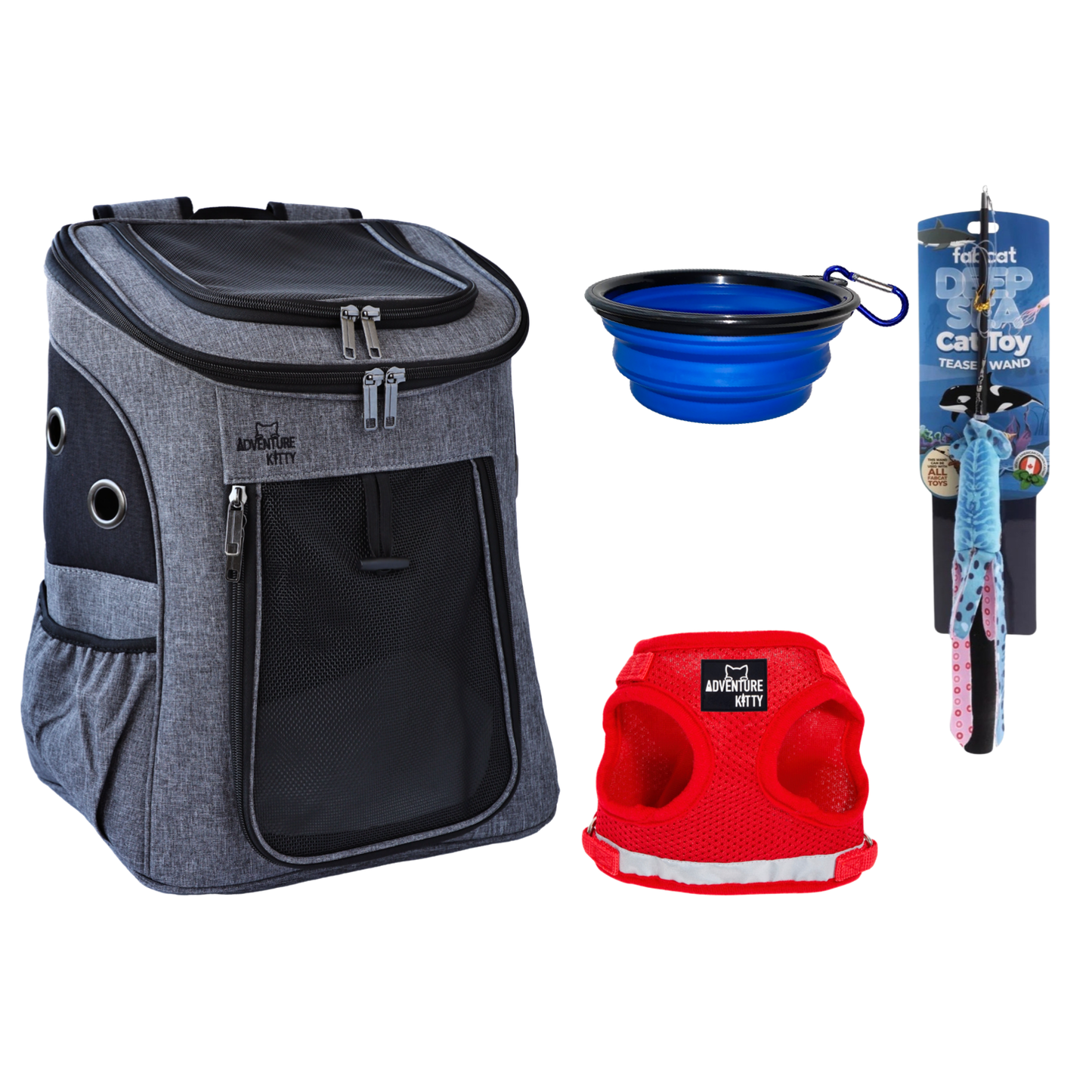 THE SIGHTSEER CAT BACKPACK BUNDLE